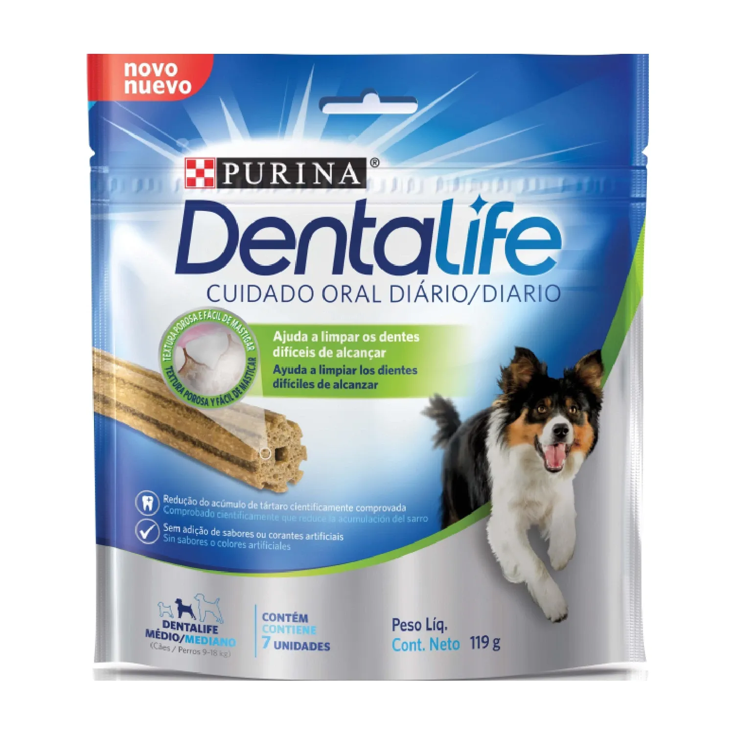 Petisco DentaLife Cães Adultos Médios
